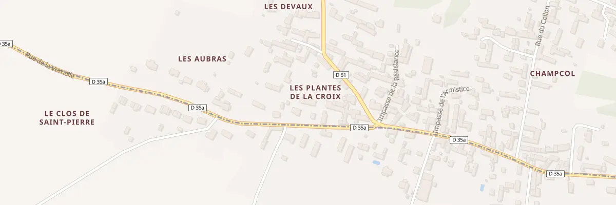 Plan du 6B Rue de la Vernelle à Selles-sur-Cher
