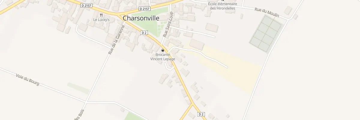 Plan du 3 Rue du 11 Novembre à Charsonville