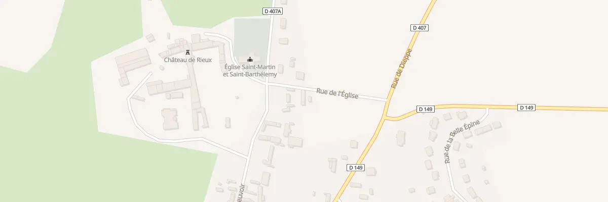 Plan du 5034 Le Bourg à Rieux