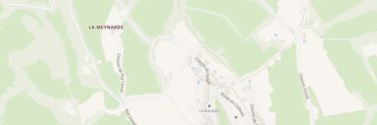 Plan du 115 Che Du Magal à Turenne