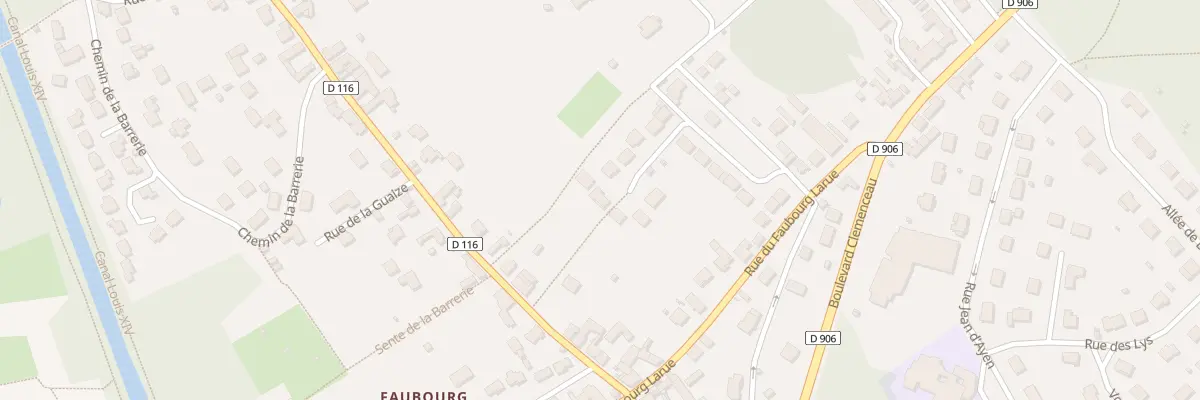 Plan du 14 Rue Georges Brassens à Maintenon