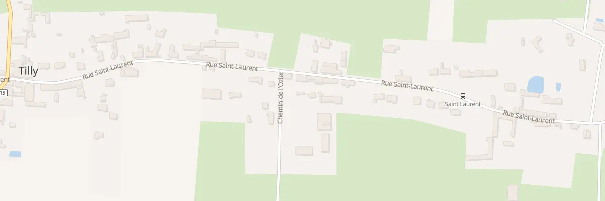 Plan du 3 Che de l’Ozier à Tilly