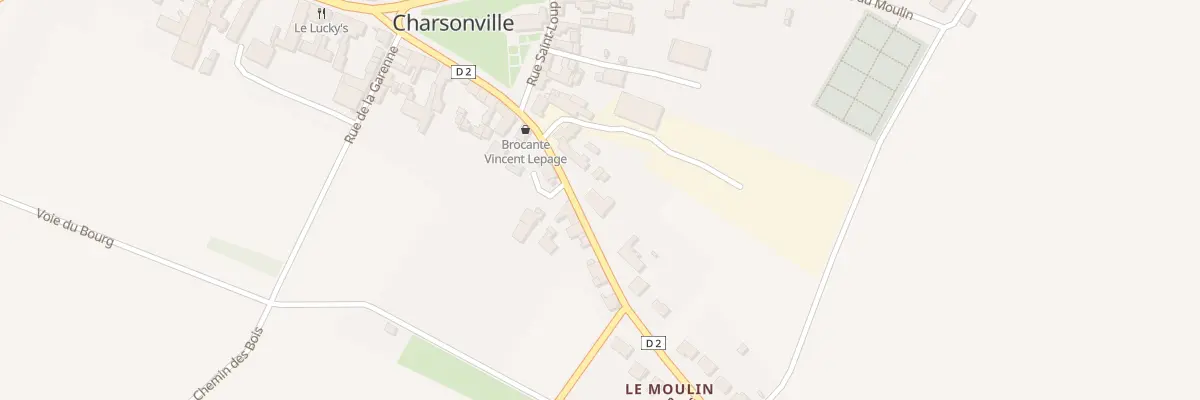 Plan du 5 Rue du 11 Novembre à Charsonville
