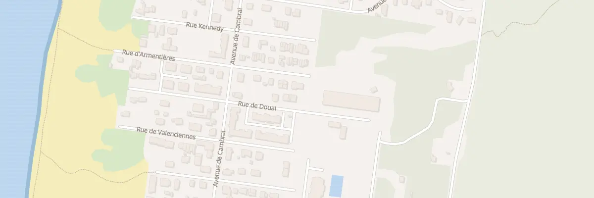 Plan du 24 Rue de Douai à Camiers