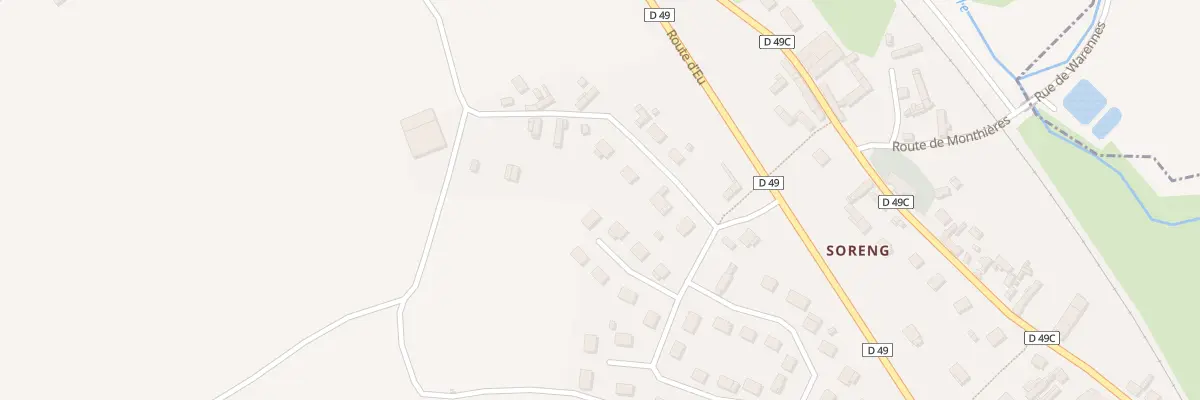 Plan du 8 Lot St Milfort à Monchaux-Soreng