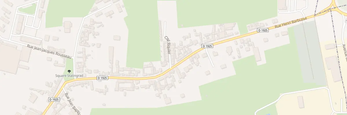 Plan du 2 Cite Riquier à Fressenneville