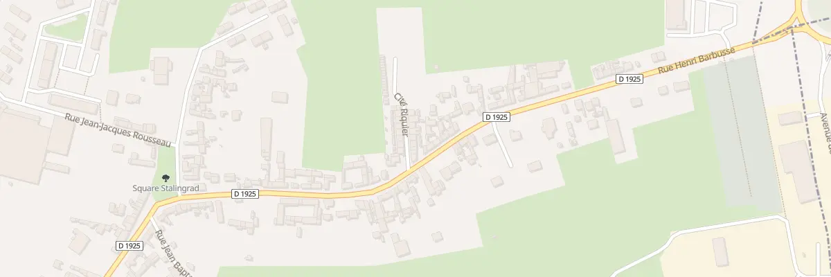 Plan du 4 Cite Riquier à Fressenneville