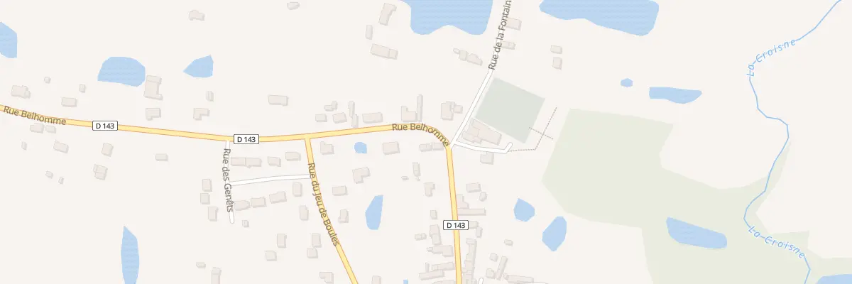Plan du 21 Rue des Tailleurs à Gy-en-Sologne