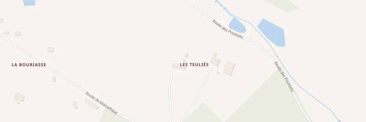 Plan du 945 Rte de Malceifique à Vaïssac
