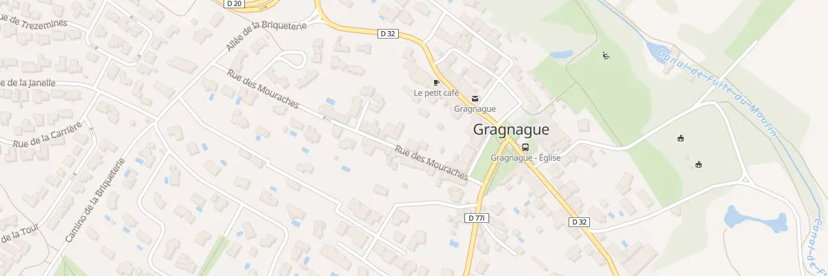 Plan du 9B Rue des Mouraches à Gragnague