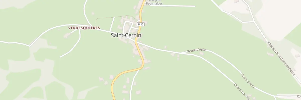 Plan du 5046 Le Bourg aux Pechs du Vers