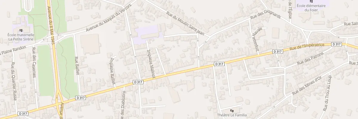 Plan du 297 Rue de l’Impératrice à Berck