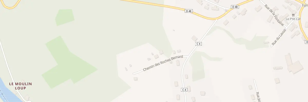Plan du 6 Che des Roches Bernard à Badecon-le-Pin