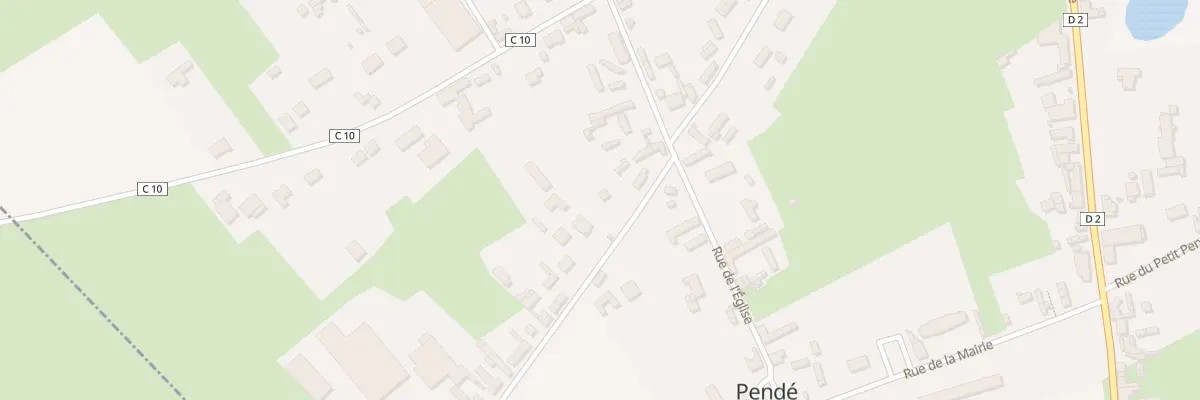 Plan du 4 Rue du Fond du Val à Pendé