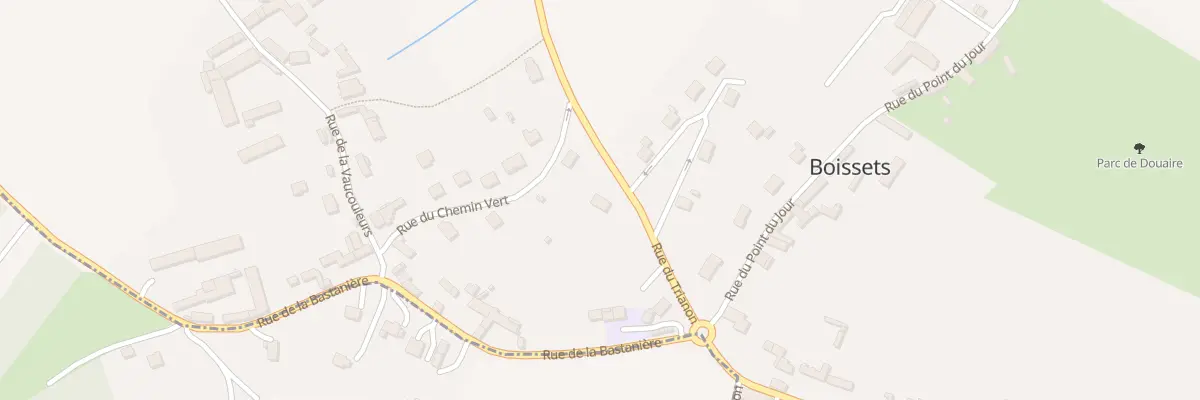 Plan du 1 Rue du Trianon à Boissets