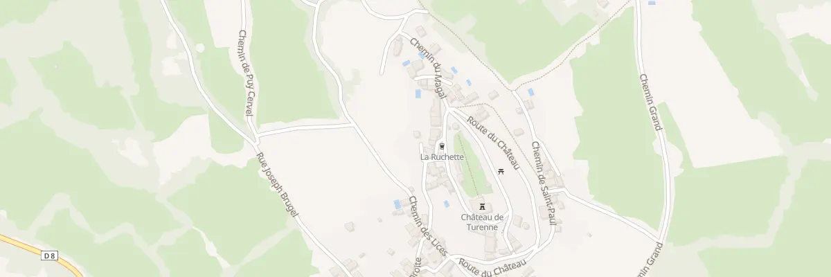 Plan du 24 Imp De La Cavotte à Turenne