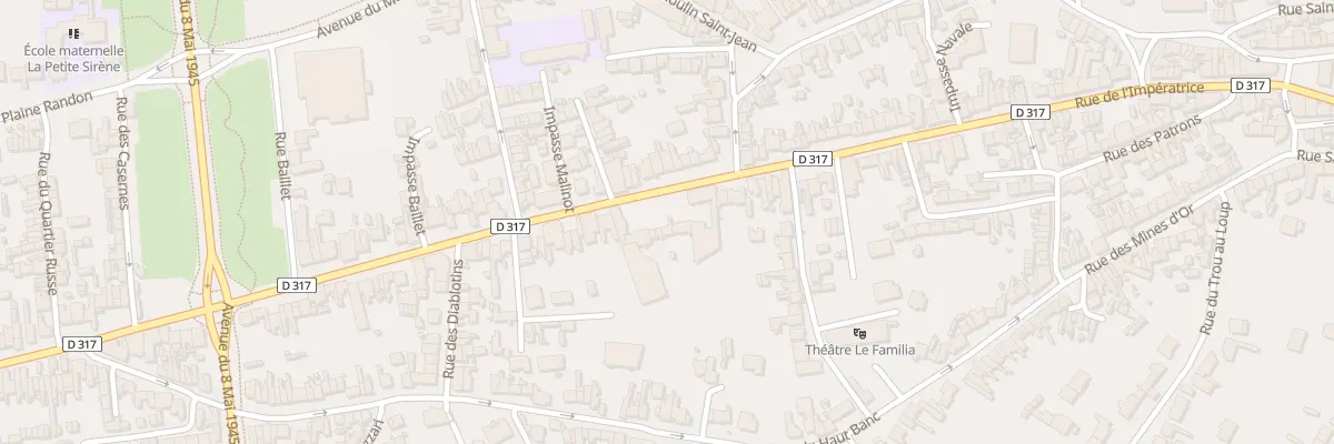 Plan du 304 Rue de l’Impératrice à Berck