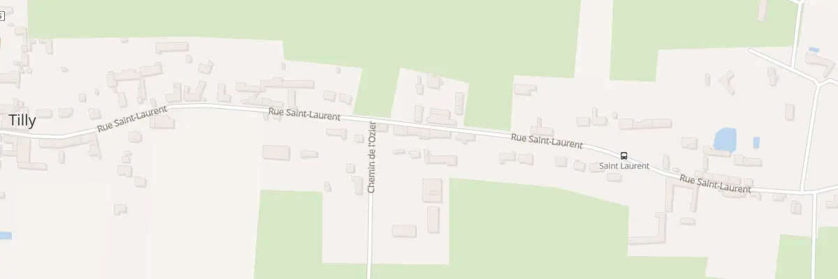 Plan du 32 Rue Saint Laurent à Tilly