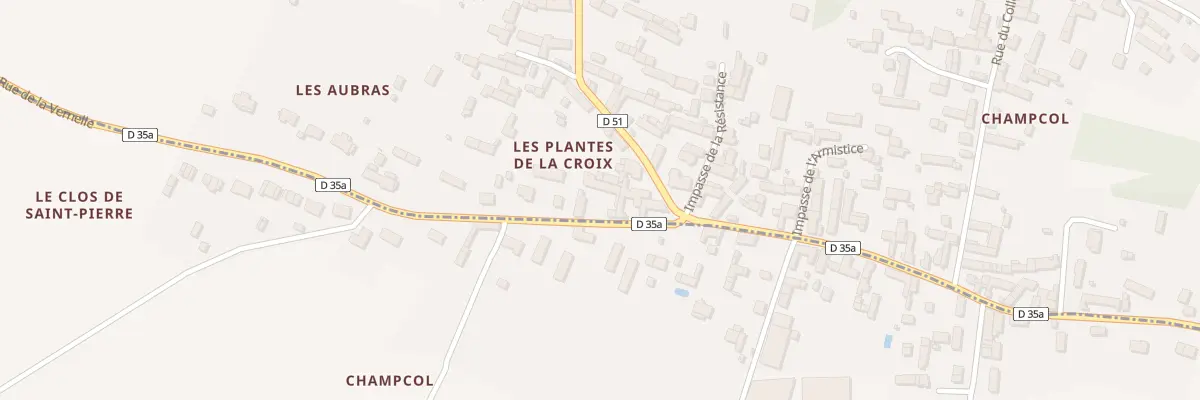 Plan du 6 Rue de la Vernelle à Selles-sur-Cher