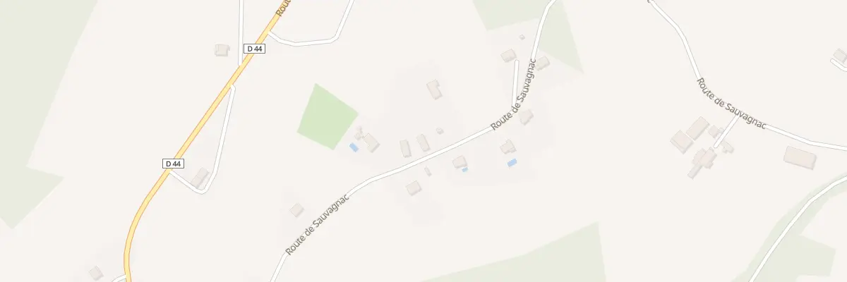 Plan du 455 Rte De Sauvagnac à Sainte-Féréole