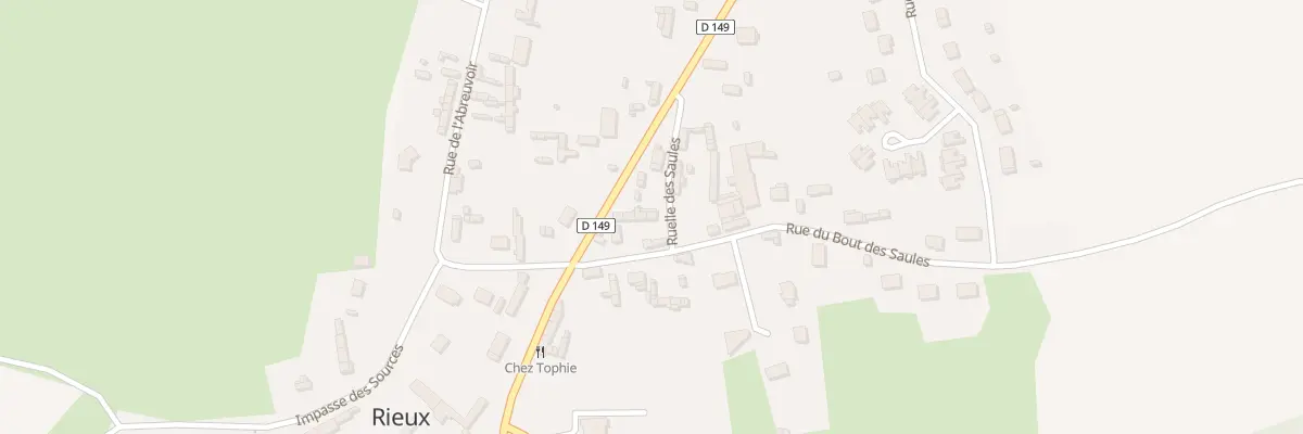 Plan du 5052 Le Bourg à Rieux