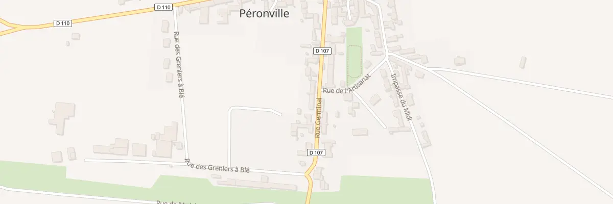 Plan du 14 Rue Germinal à Péronville