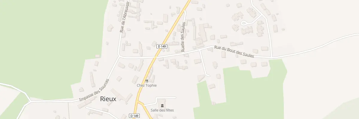 Plan du 6 Rue du Bout des Saules à Rieux