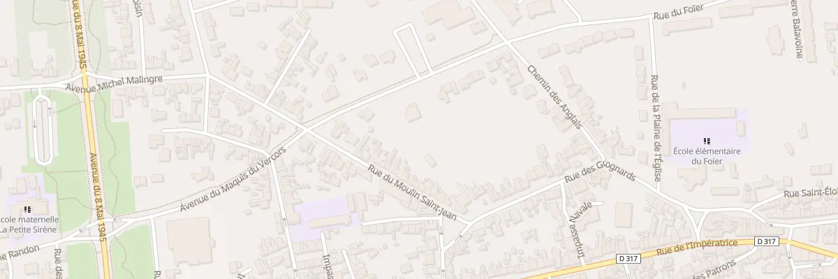 Plan du 17 Rue des Grognards à Berck