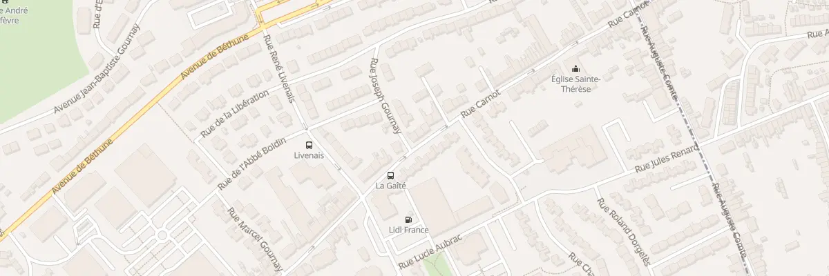 Plan du 247 Rue Carnot au Portel