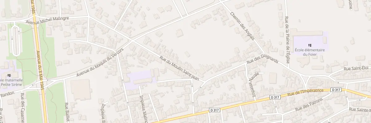 Plan du 12 Rue du Moulin Saint Jean à Berck