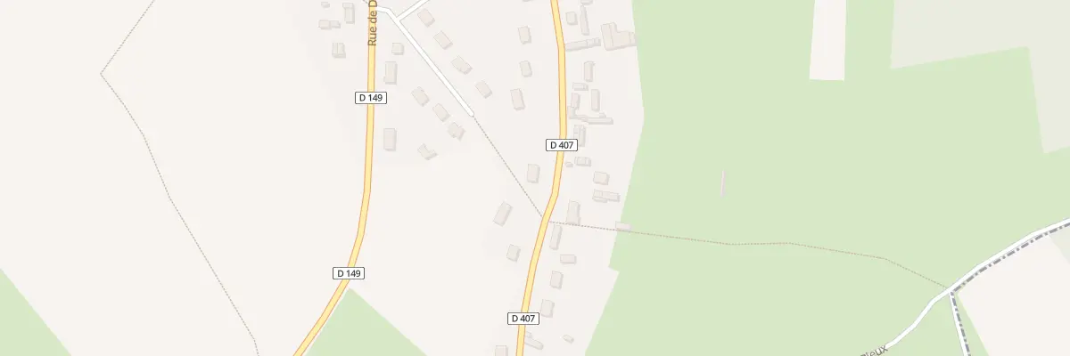 Plan du 2H Rue du Poteau Maitre Jean à Rieux