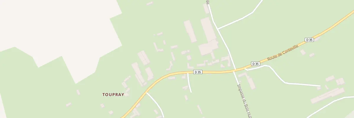 Plan du 5093 Toupray Hameau à Beaussault