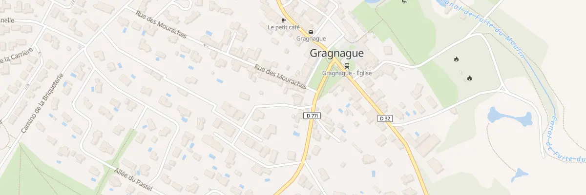 Plan du 20 Pl Paul Prunet à Gragnague