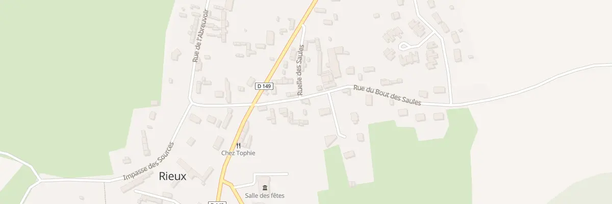 Plan du 10 Rue du Bout des Saules à Rieux