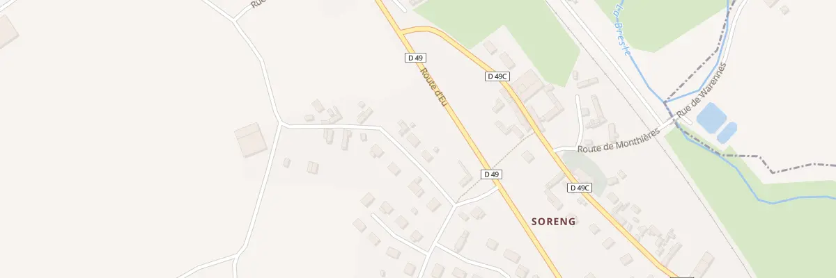 Plan du 8 Rue de la Lombarderie à Monchaux-Soreng