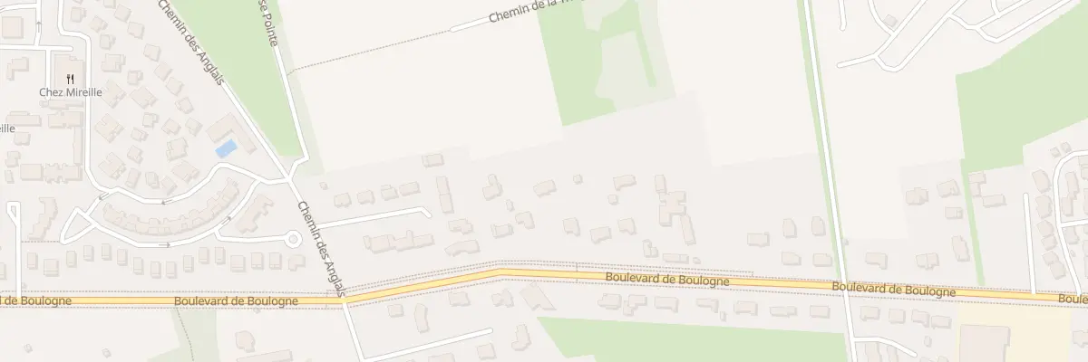 Plan du 115 Bd de Boulogne à Berck