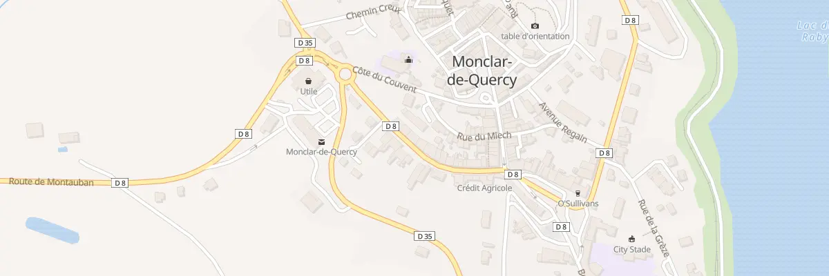 Plan du 9 Av Colonel Raynal à Monclar-de-Quercy
