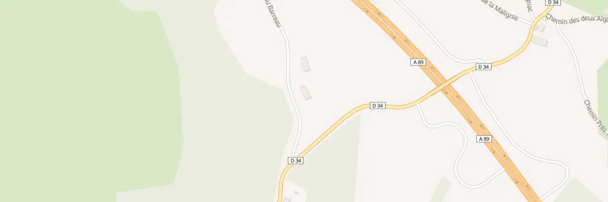 Plan du 5291 Chauvignac à Saint-Pardoux-l’Ortigier