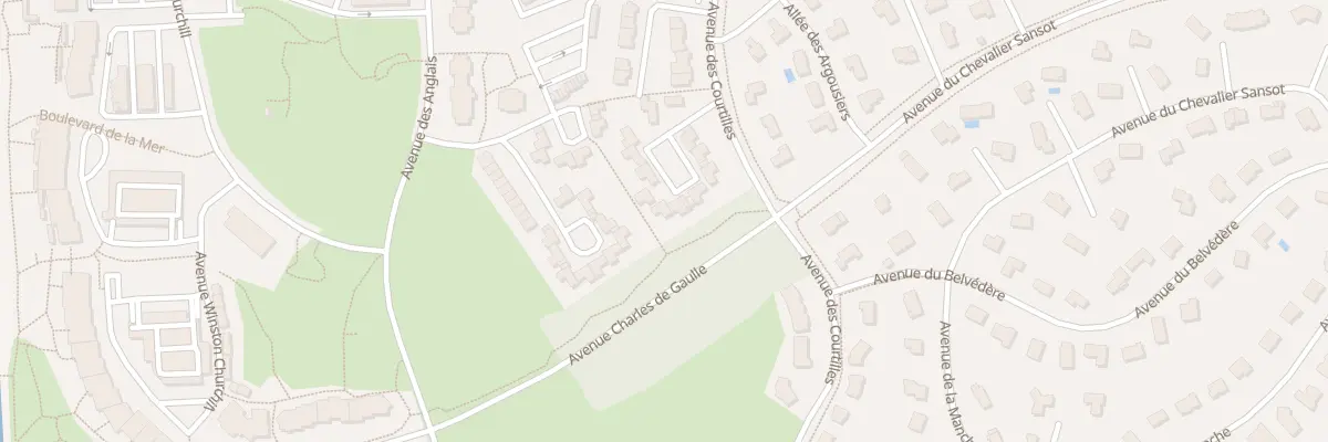 Plan du 41 Av des Courtilles à Neufchâtel-Hardelot