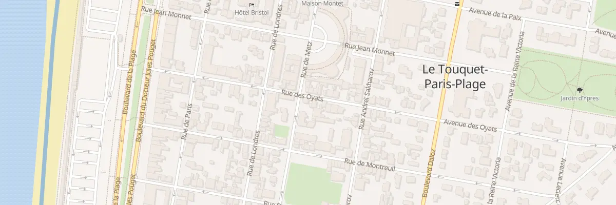 Plan du 135 Rue de Metz au Touquet-Paris-Plage
