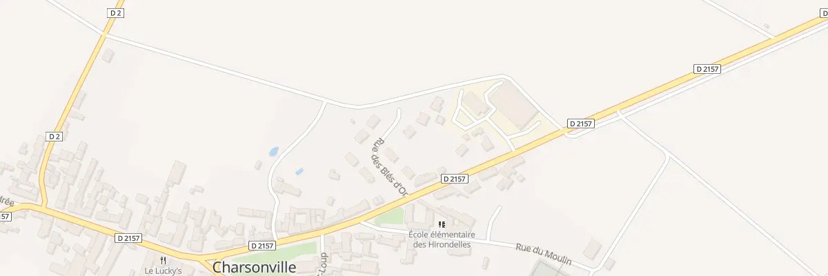Plan du 3 Rue des Blés d’Or à Charsonville