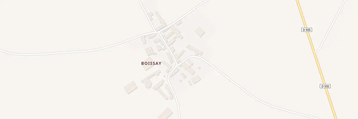 Plan du 9 Boissay à Sancheville