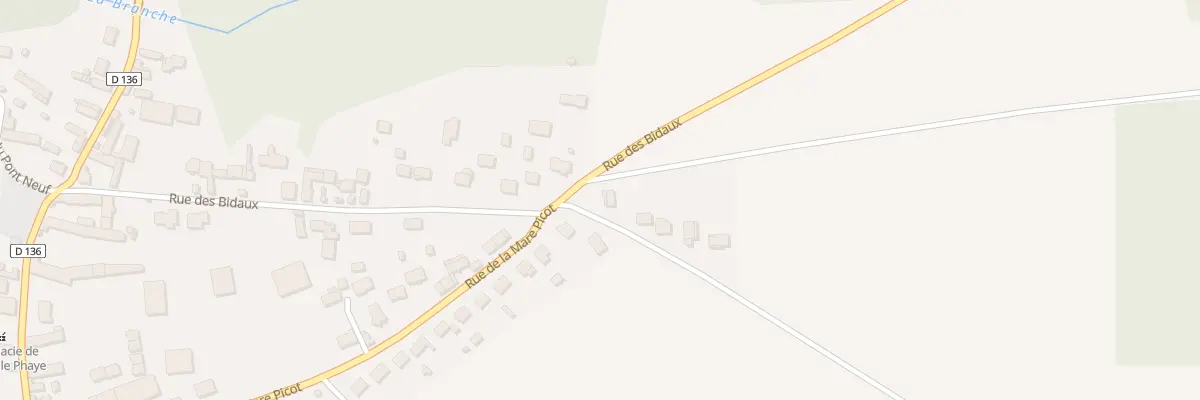 Plan du 42 Rue de la Mare Picot à Nogent-le-Phaye