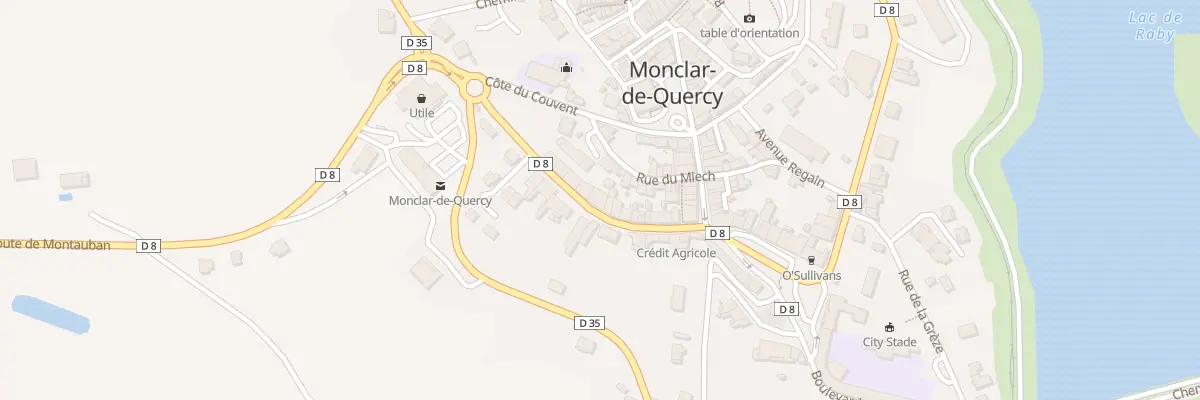 Plan du 15 Av Colonel Raynal à Monclar-de-Quercy