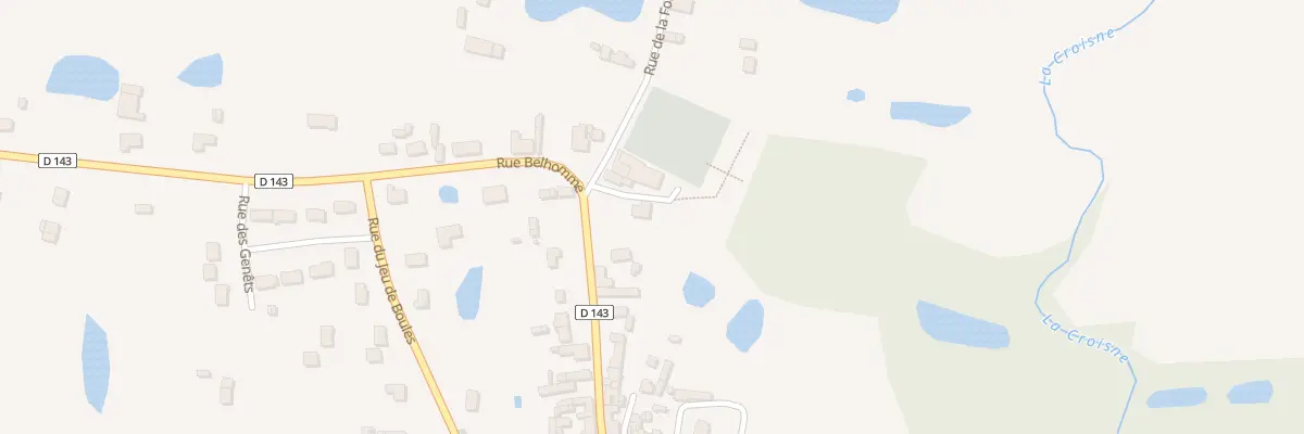 Plan du 16 Rue des Tailleurs à Gy-en-Sologne