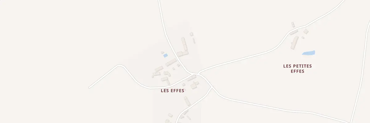 Plan du 5307 Les Effes à Val-Fouzon