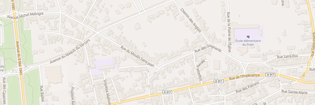 Plan du 19 Rue des Grognards à Berck
