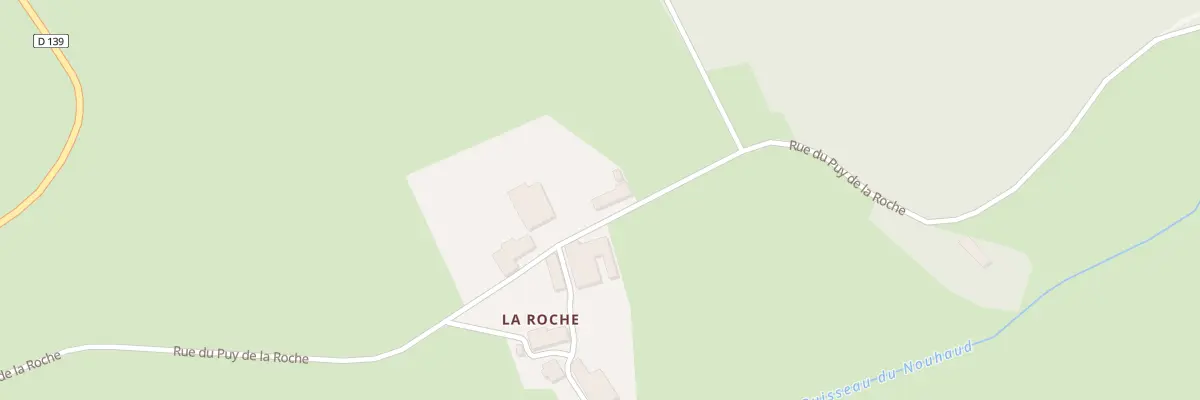 Plan du 5175 La Roche à Champnétery