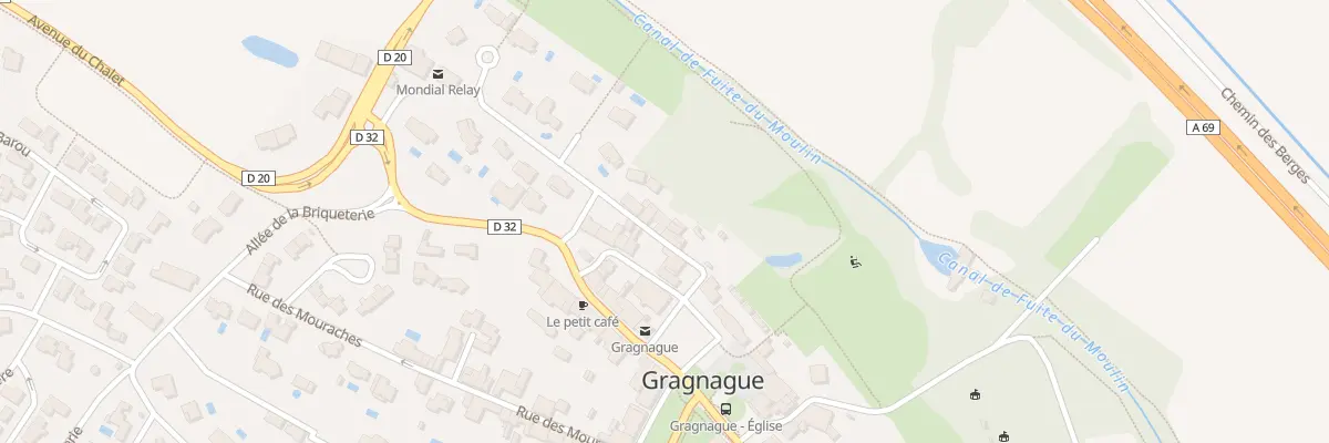 Plan du 4 Rue Malcousinat à Gragnague