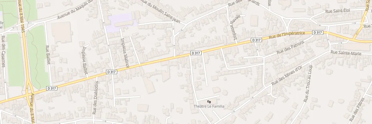 Plan du 316A Rue de l’Impératrice à Berck